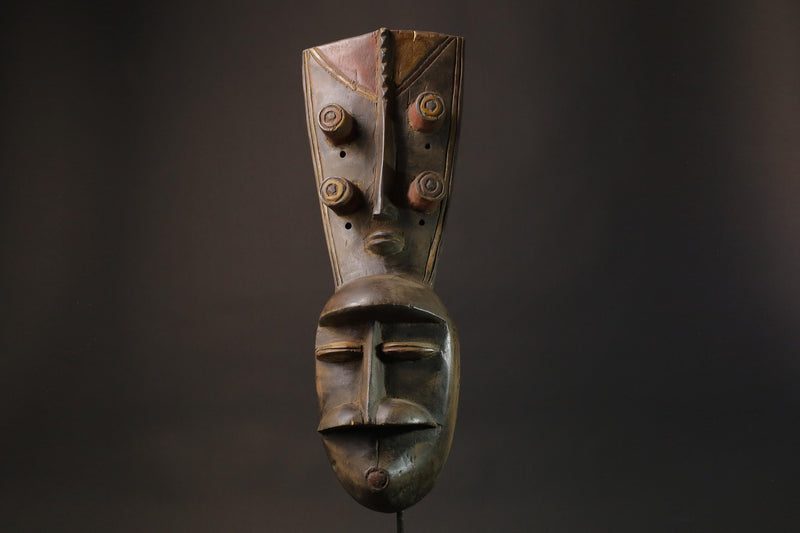 African masks antiques tribal wood mask Face Mask African Tribal Grebo Masks for wall-8824