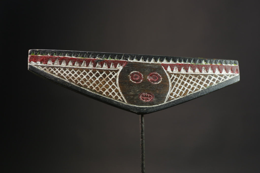 African wood mask antiques art Wall Decor Plank Masks for wall -9845