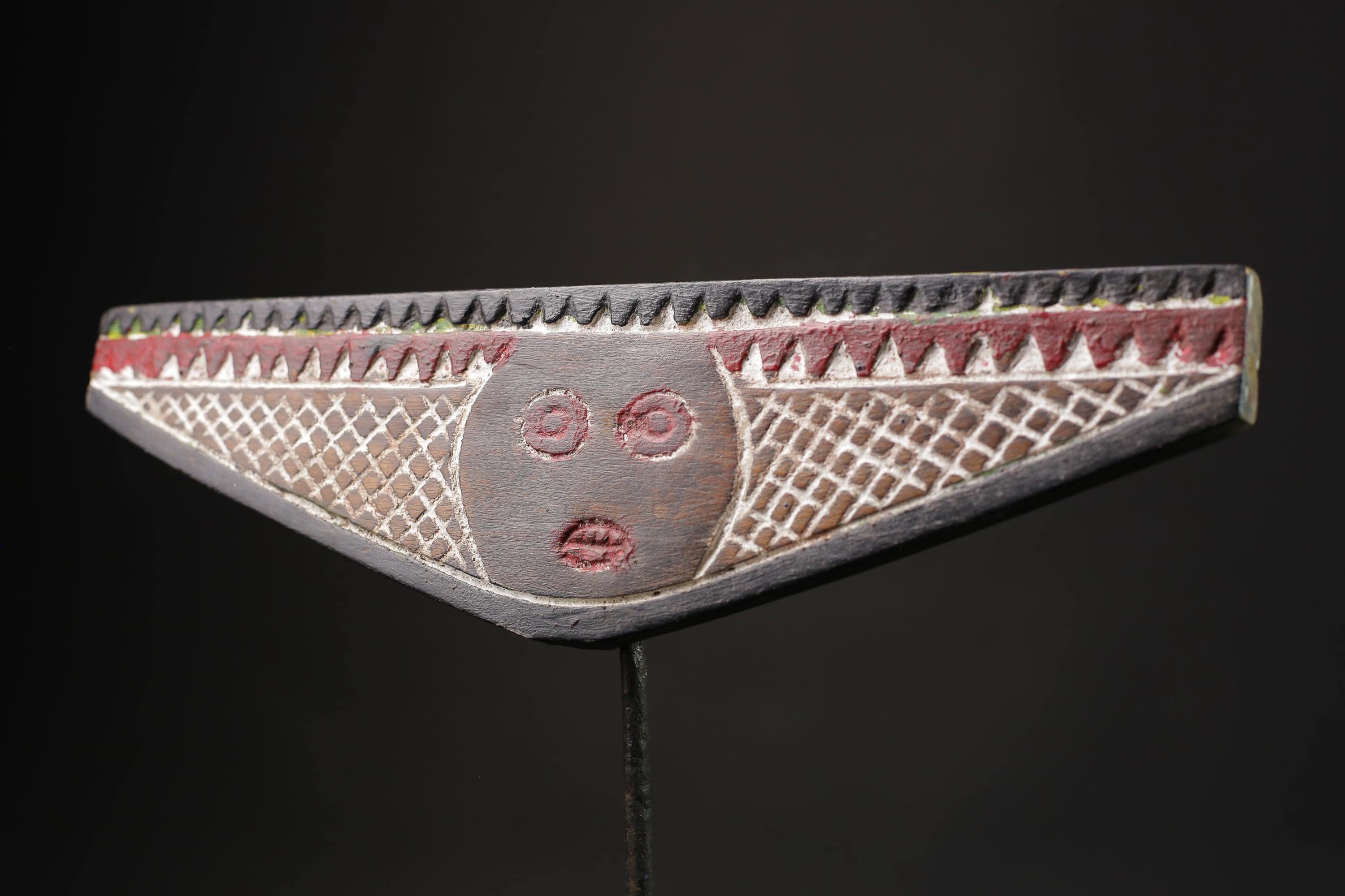 African wood mask antiques art Wall Decor Plank Masks for wall -9845