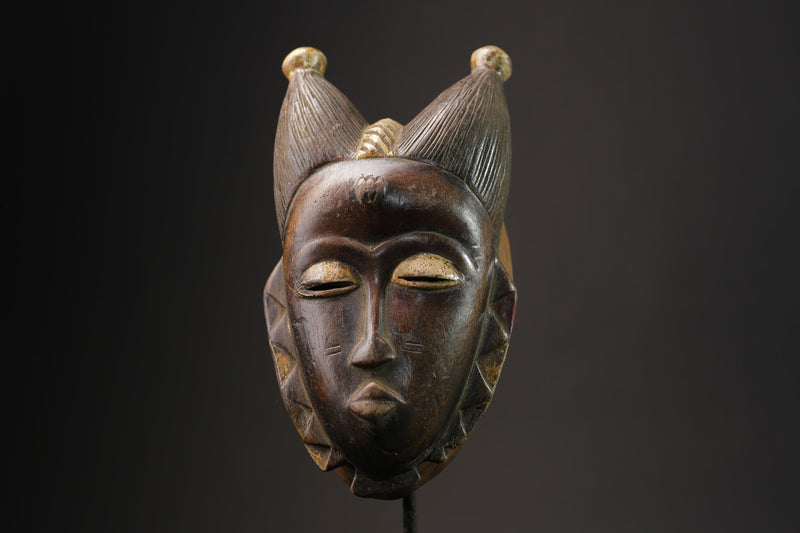 African Tribal Wood masks Guro vintage African mask large African Masks for wall-G2467