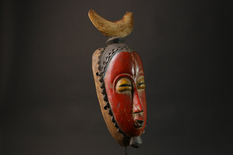 African wood mask antiques Decorative GURO Passport Masks for wall-G2736