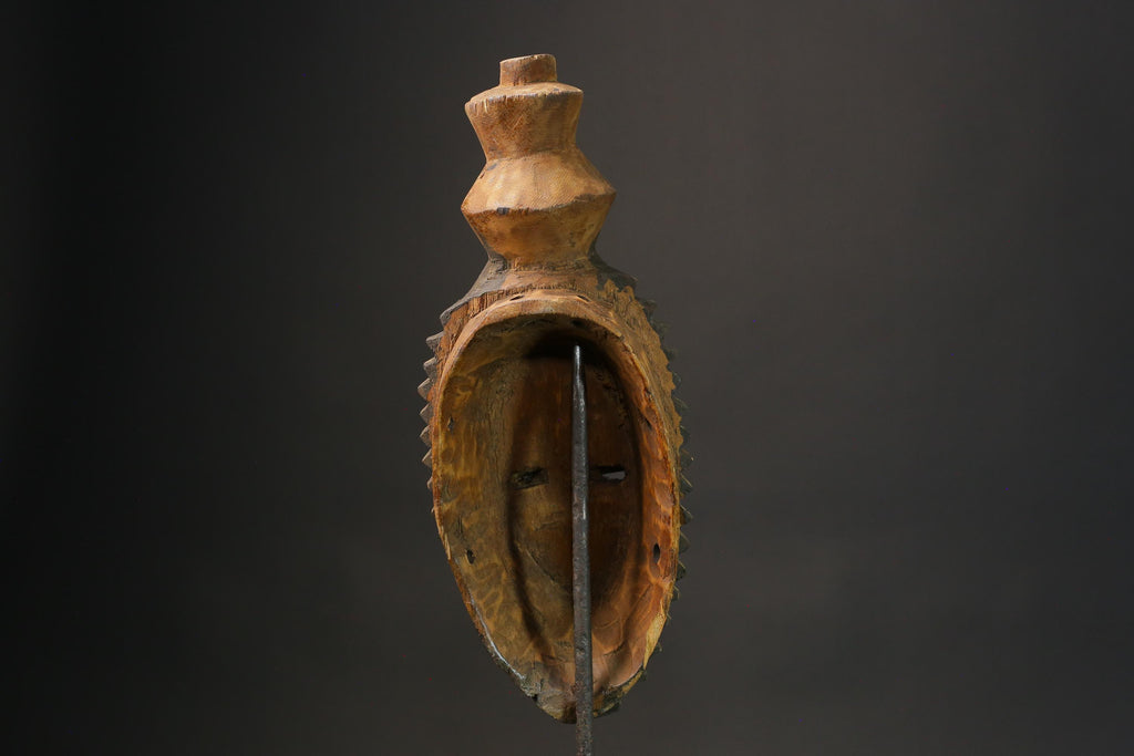 African Antique wood Hand Beautiful african mask Wood guro Masks for wall-G2746