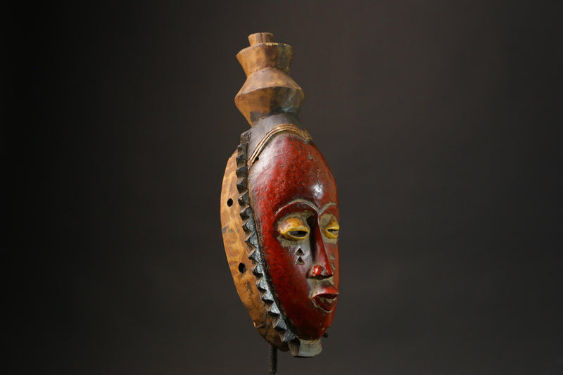 African Antique wood Hand Beautiful african mask Wood guro Masks for wall-G2746