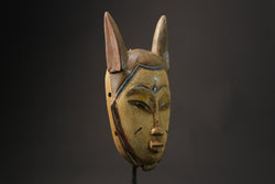 African wood mask antiques Yaure Guro Mask Liberia mask Home Décor Masks for wall-8580