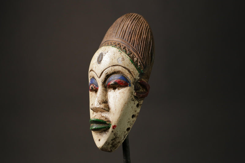 African wood mask antiques Art Handmade Home Décor Guro Masks for wall-G2751