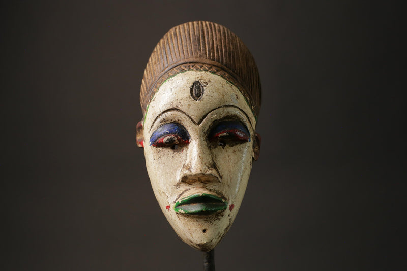 African wood mask antiques Art Handmade Home Décor Guro Masks for wall-G2751