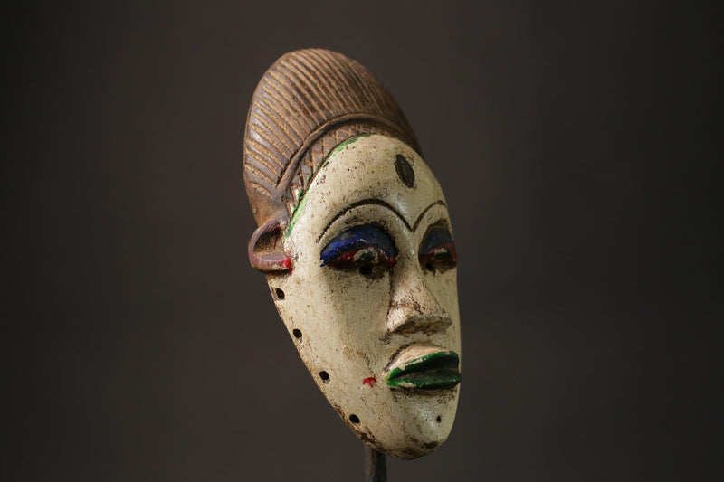 African wood mask antiques Art Handmade Home Décor Guro Masks for wall-G2751