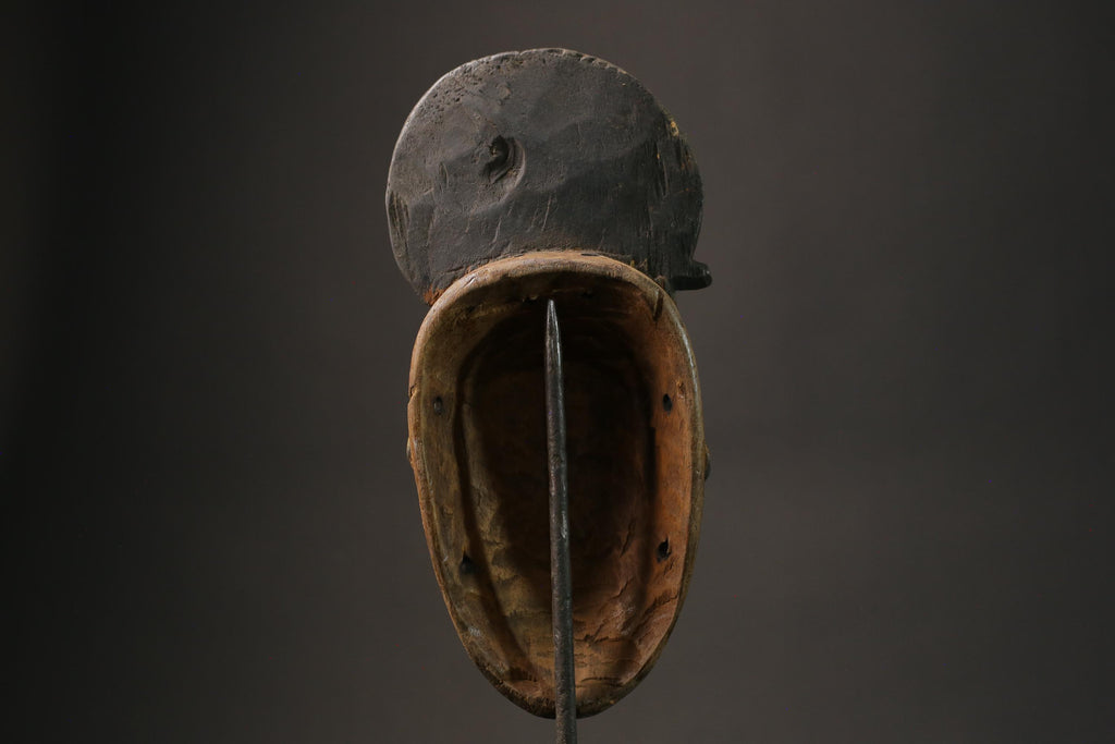 African wood mask Baule Antique Wall Hanging Primitive Collectibles Home-G2756