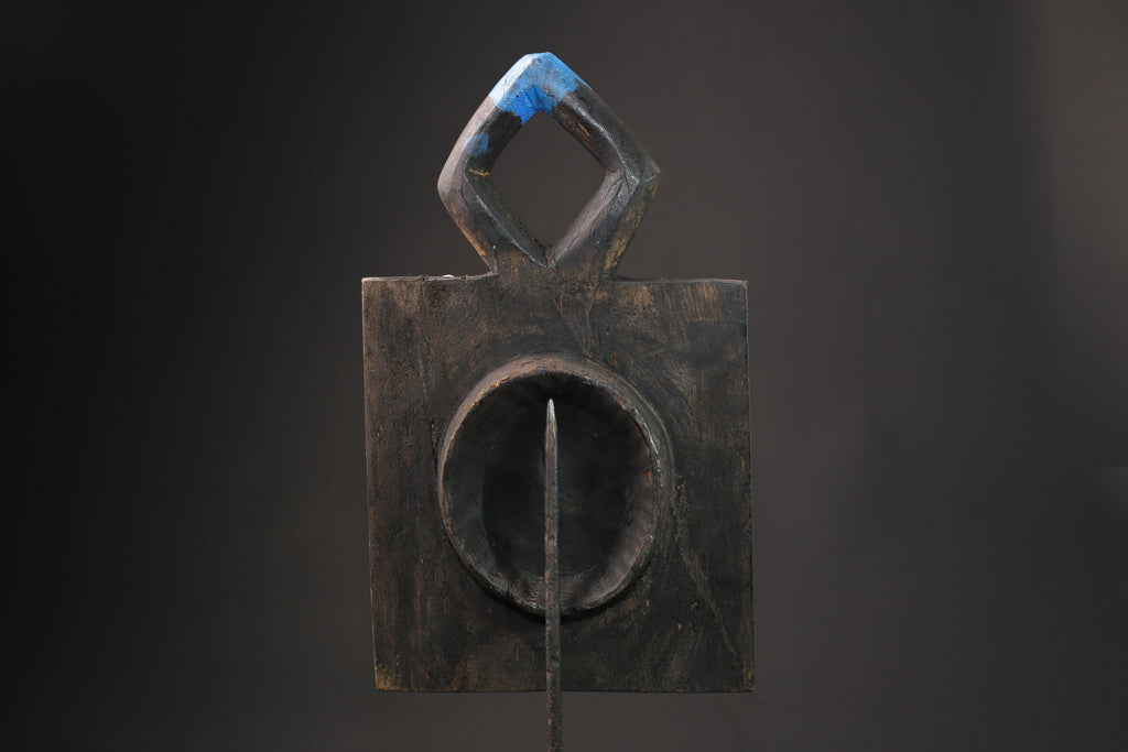 African Wood Masks Hanging Art African Masks Antiques Traditional GOLI Guru Masks for wall-9874