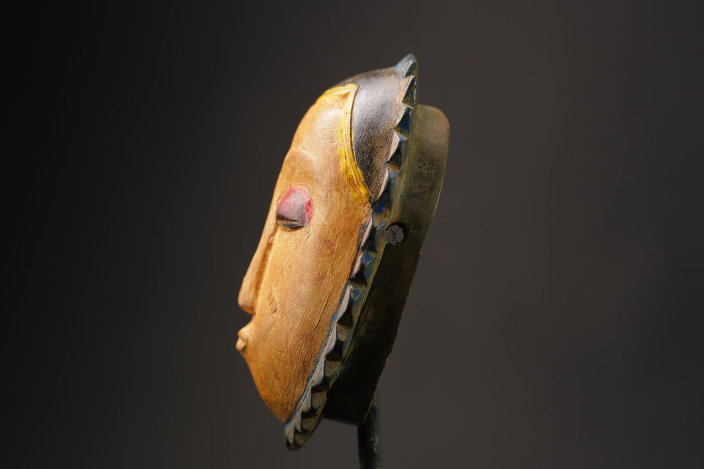 African wood mask antiques mask guro tribe masks antiques wall decor-8633