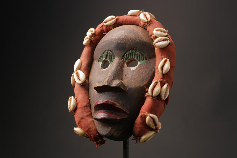 African wood mask antiques African Mask Large African Mask Dan Kran Masks for wall-9896