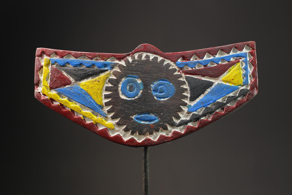 African wood mask antiques Face vintage Wood Wall Hanging Art Plank  Masks for wall-9915