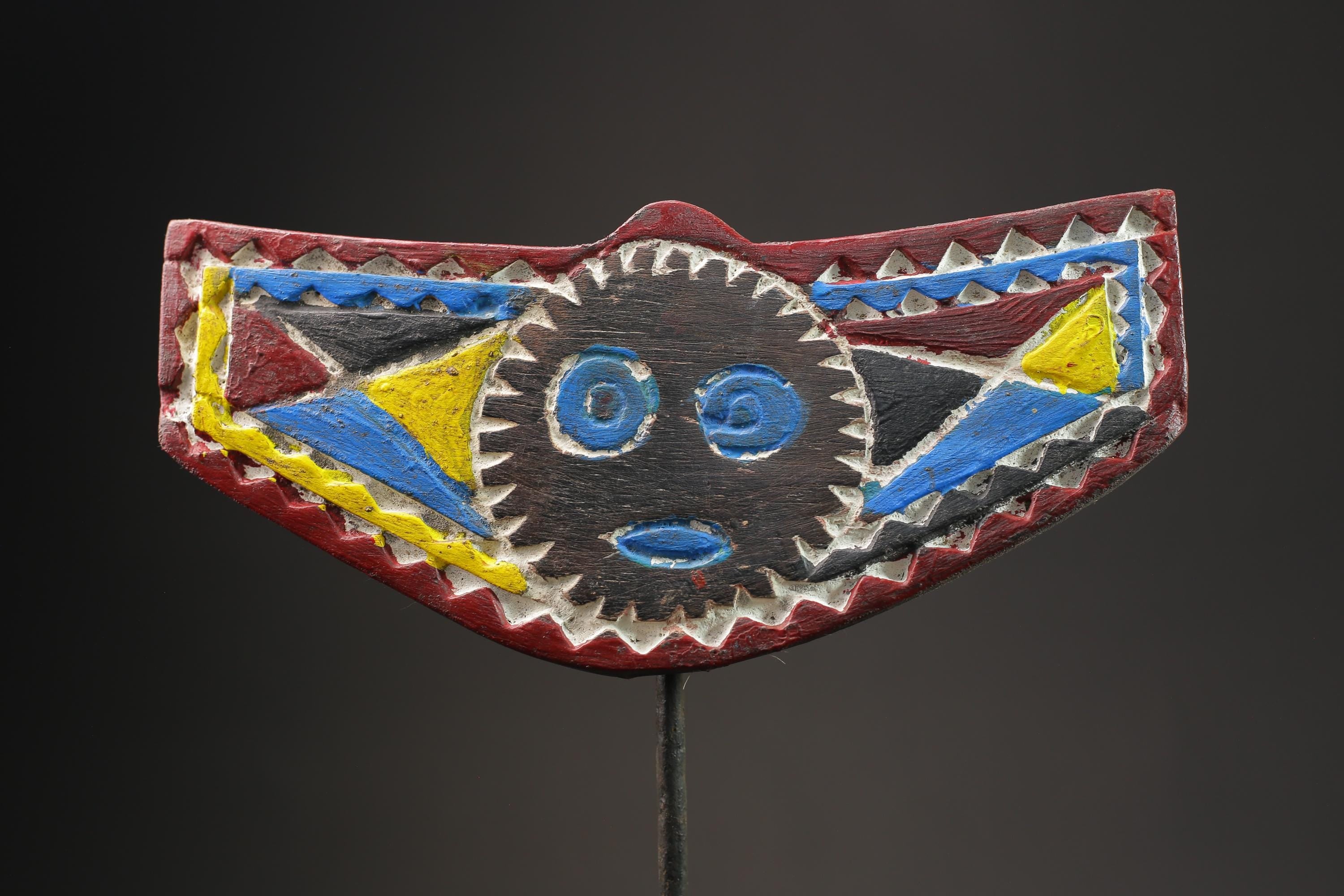 African wood mask antiques Face vintage Wood Wall Hanging Art Plank  Masks for wall-9915