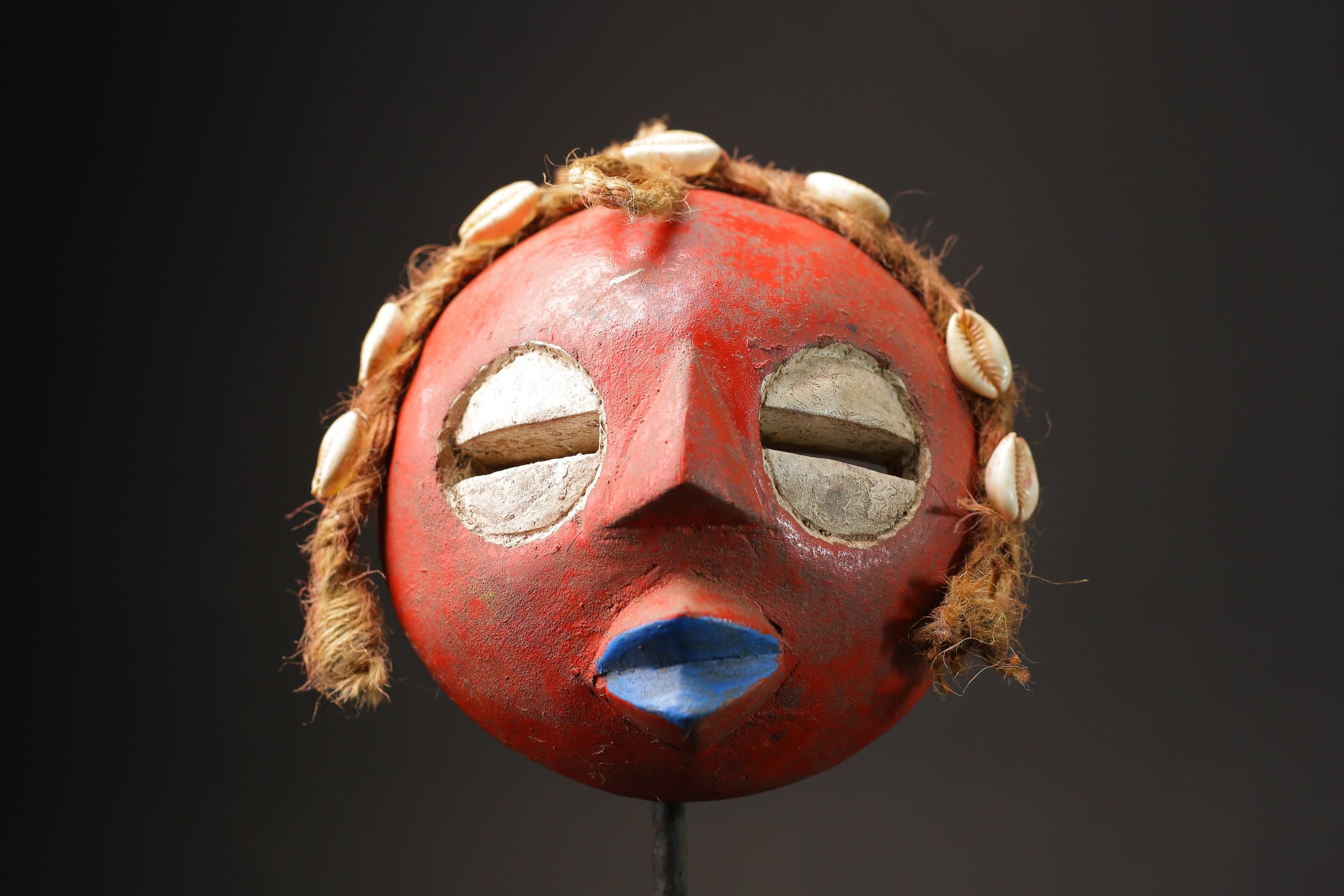 African Tribal Wood masks African mask made from wood Ghana Masks for wall-9919