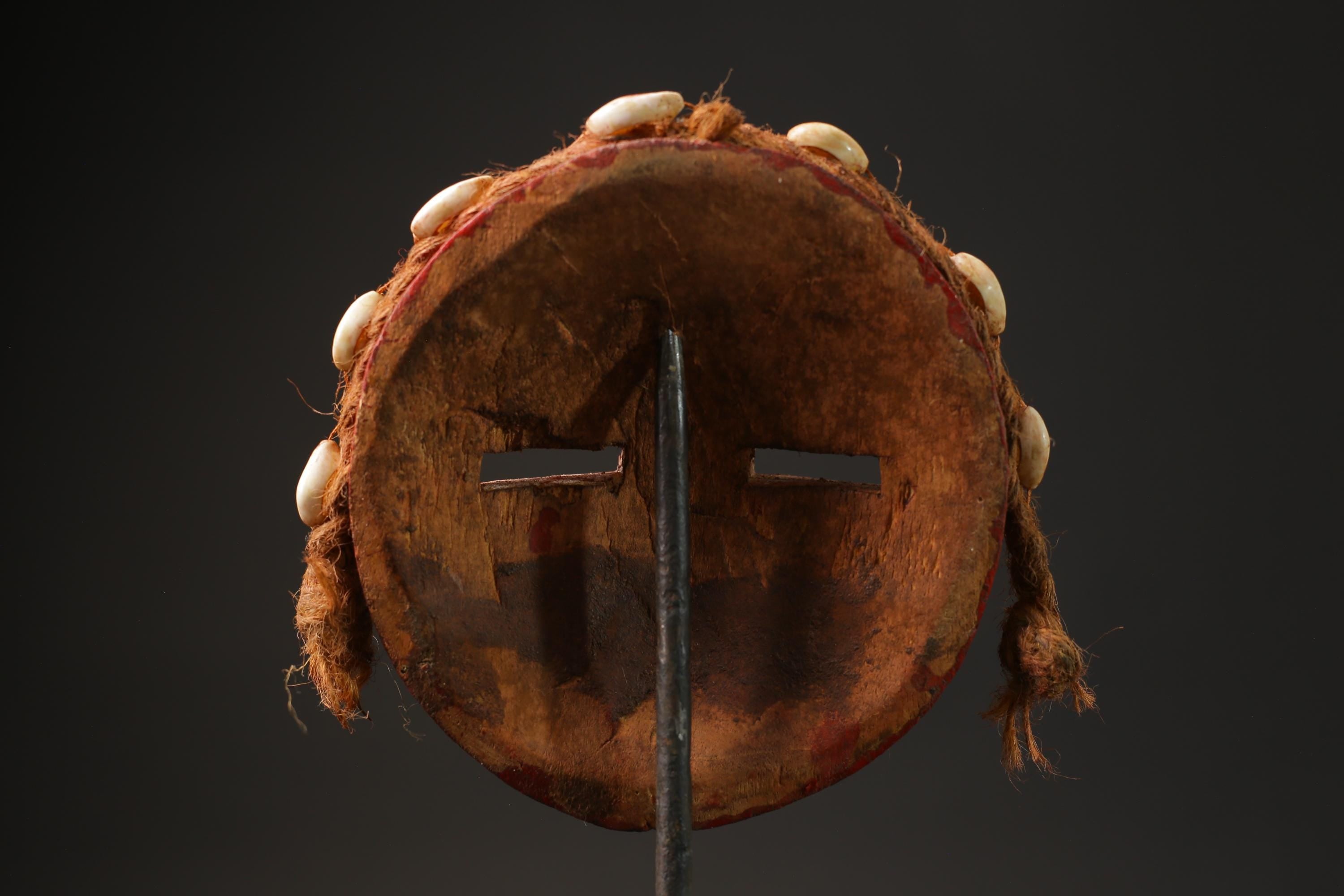 African Tribal Wood masks Sankofa Tribal Face Mask Wood Carved Wall Hanging-9929