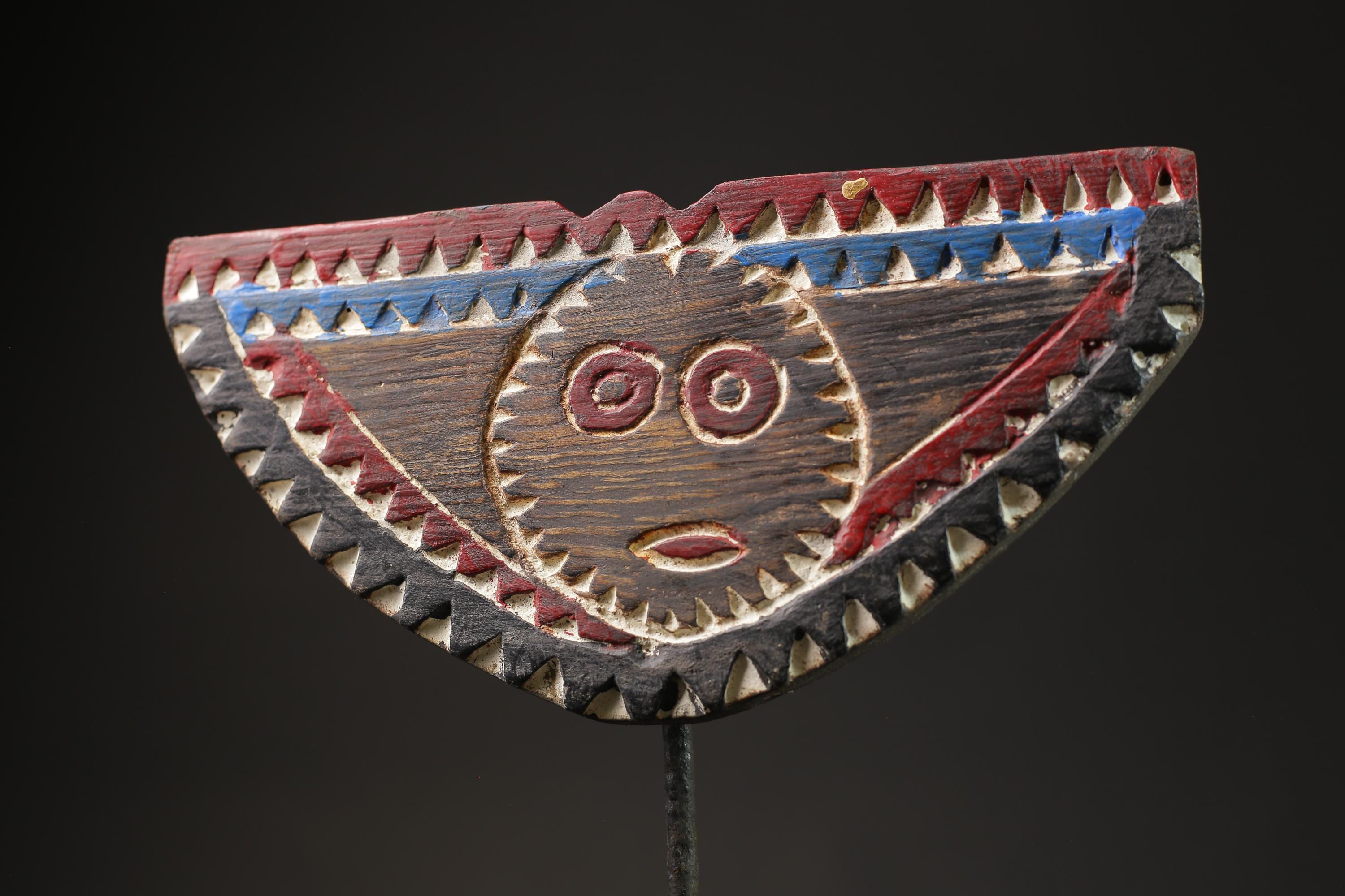 African wood mask antiques Carved BIG Bobo-Bwa, Burkina Faso Tribe Masks for wall-9930