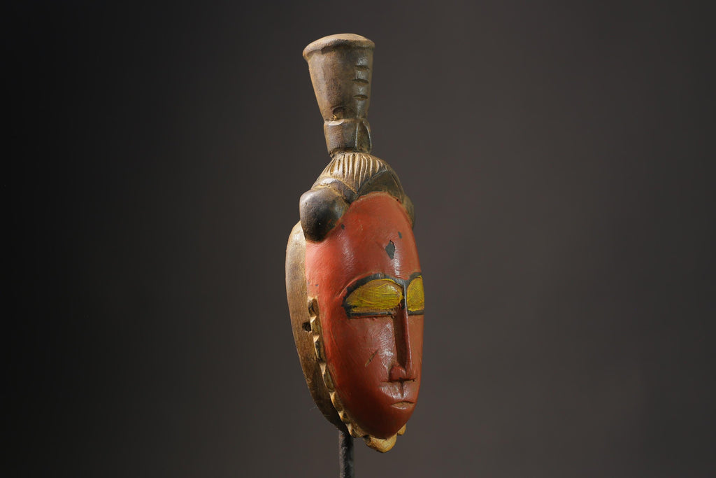 African guro African mask antiques tribal art Face  Mask Handmade vintage Masks for wall-8648
