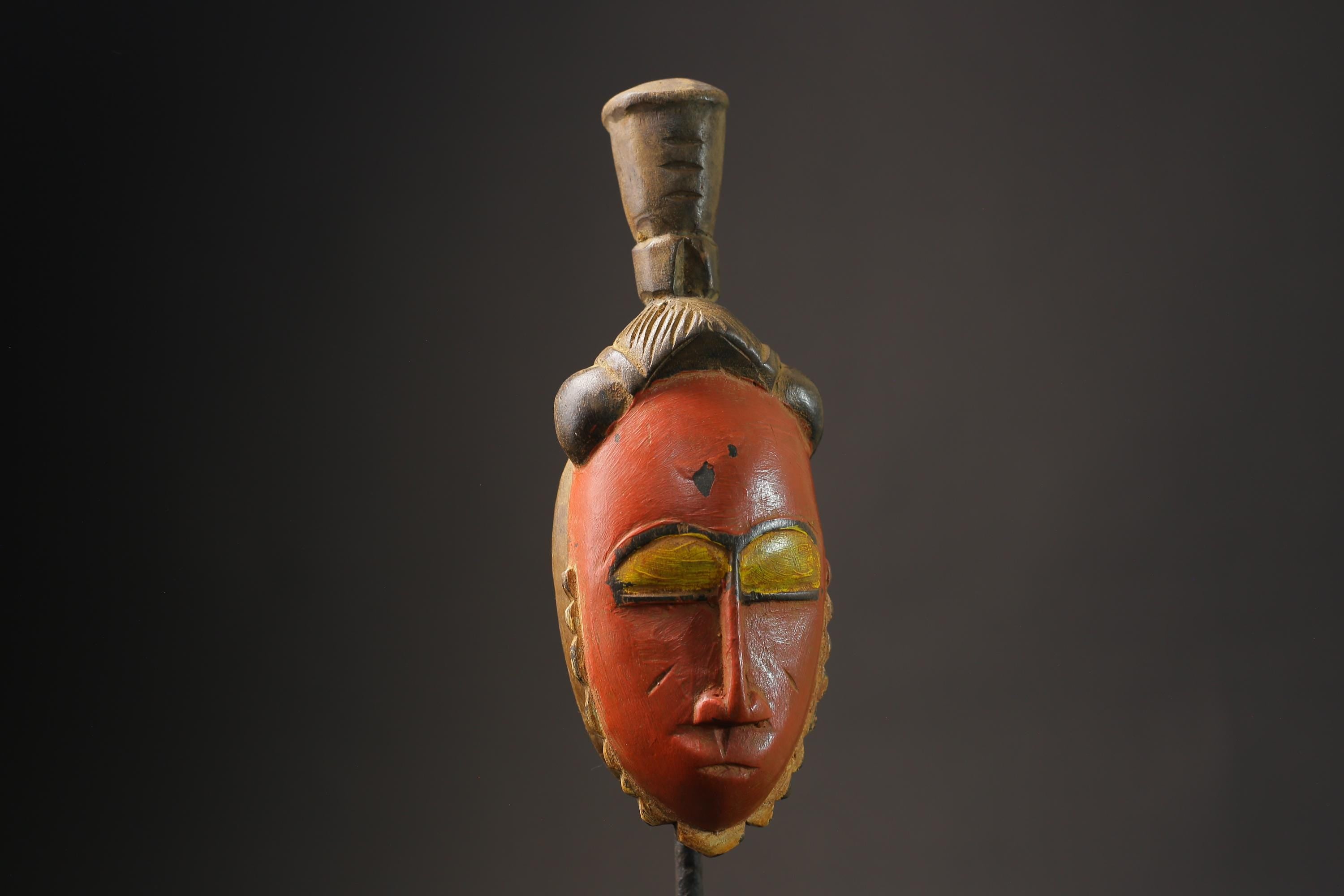 African guro African mask antiques tribal art Face  Mask Handmade vintage Masks for wall-8648
