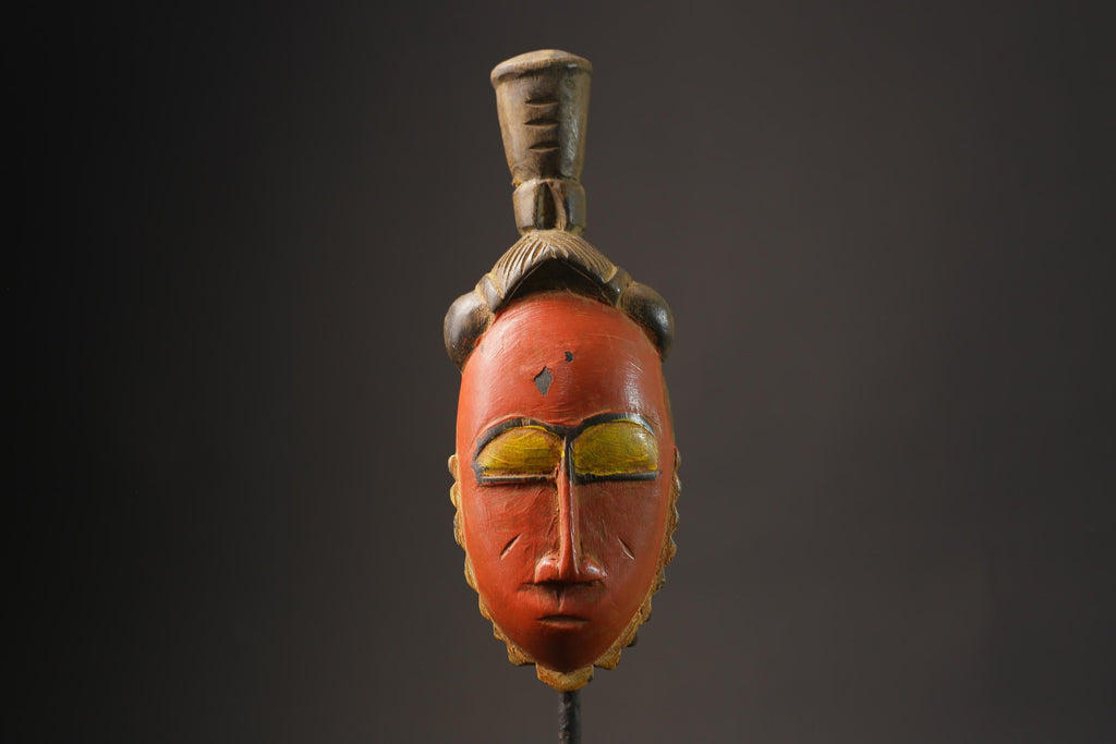 African guro African mask antiques tribal art Face  Mask Handmade vintage Masks for wall-8648