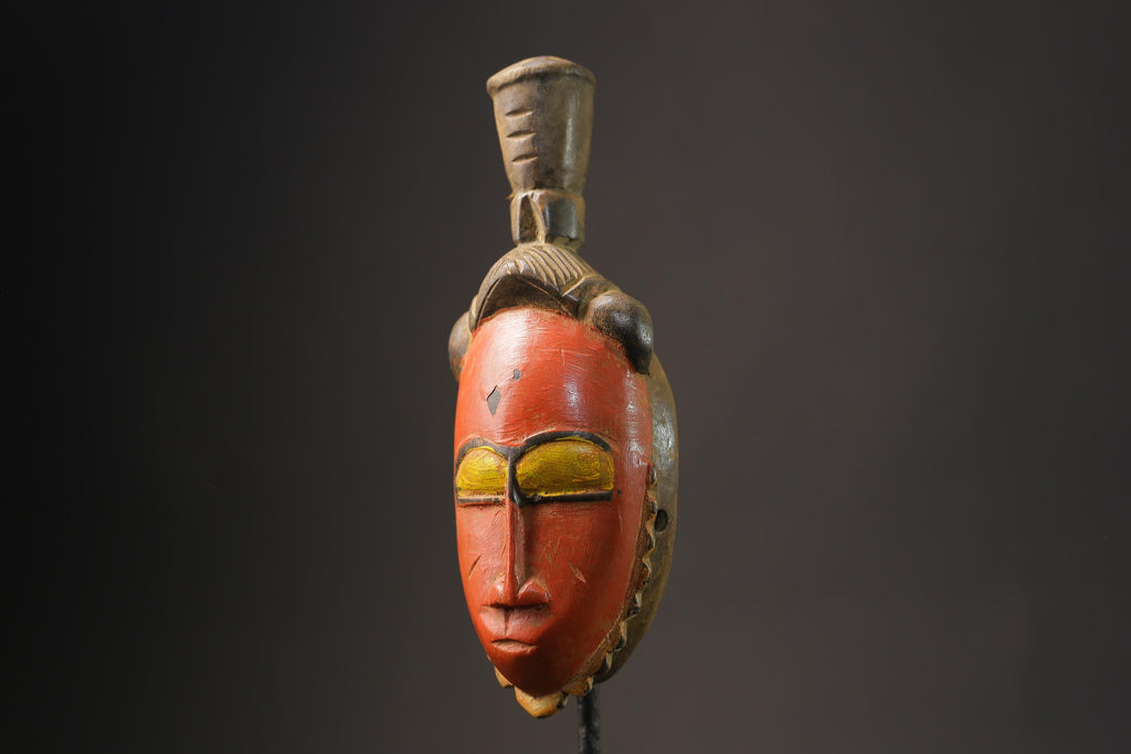African guro African mask antiques tribal art Face  Mask Handmade vintage Masks for wall-8648