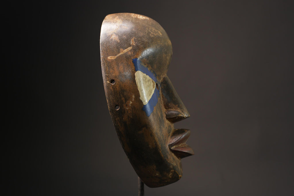 african wood mask antiques Vintage Hanging Tribal Mask Dan Déangle Masks for wall-7128