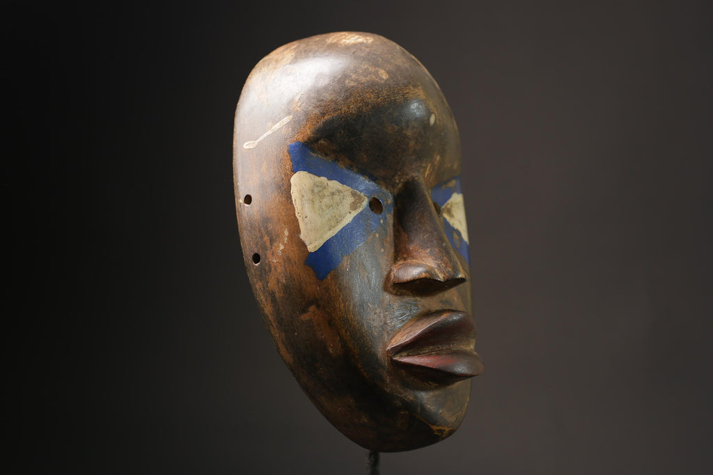 african wood mask antiques Vintage Hanging Tribal Mask Dan Déangle Masks for wall-7128