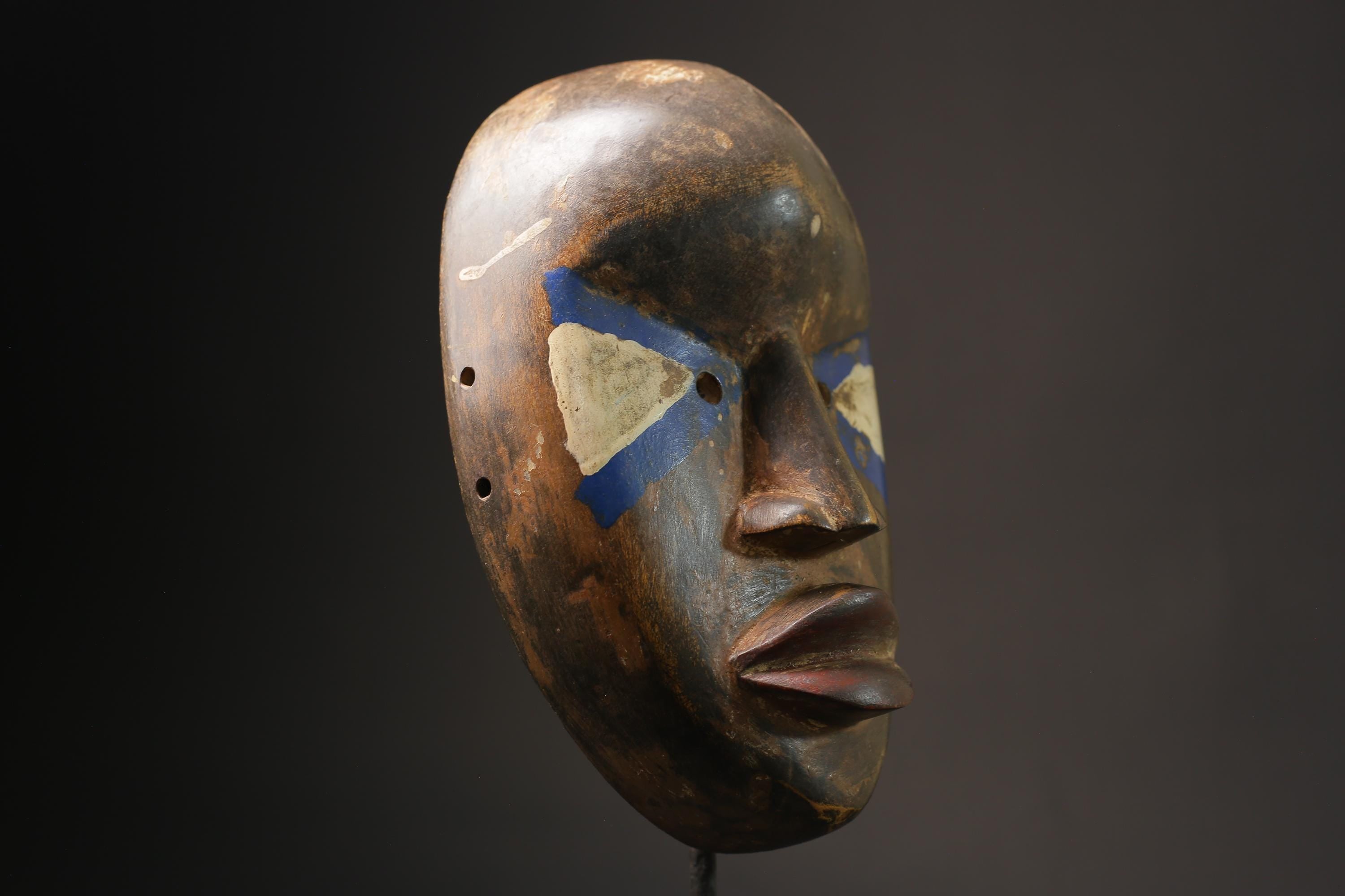 african wood mask antiques Vintage Hanging Tribal Mask Dan Déangle Masks for wall-7128