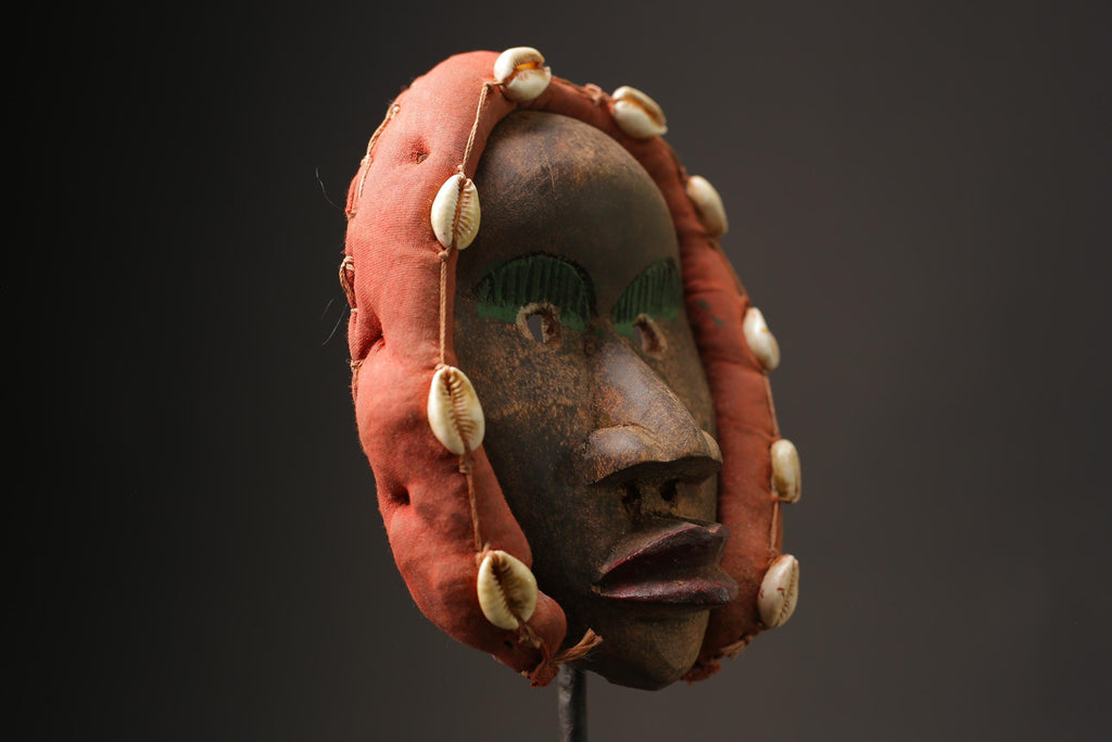 African wood mask antiques Face Mask Dan Zakpai Mask Dan Mask Home Décor-9907