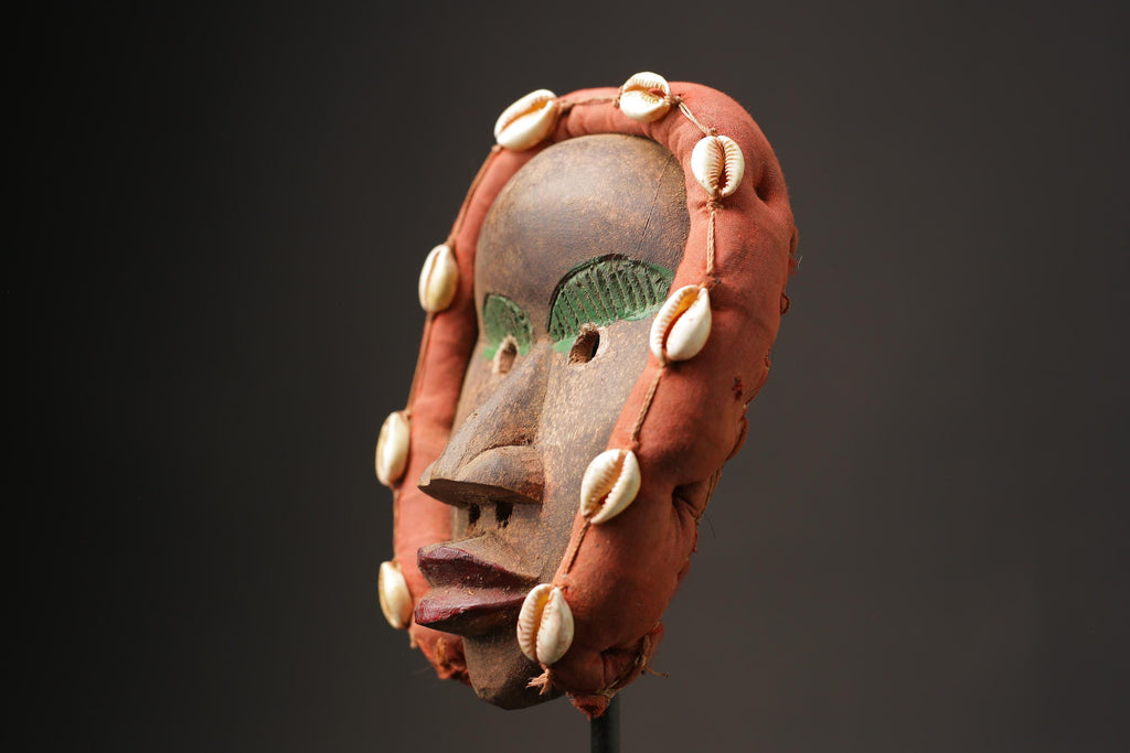 African wood mask antiques Face Mask Dan Zakpai Mask Dan Mask Home Décor-9907