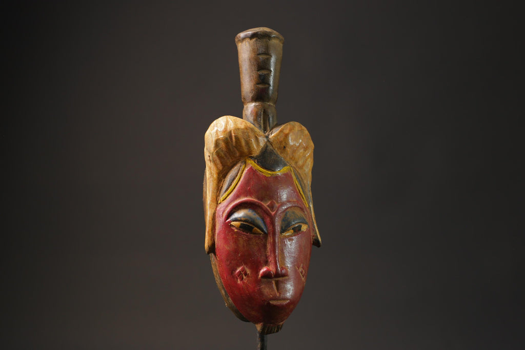 African mask antiques tribal art Face Home Décor Guro Mask African Art Masks for wall-8640