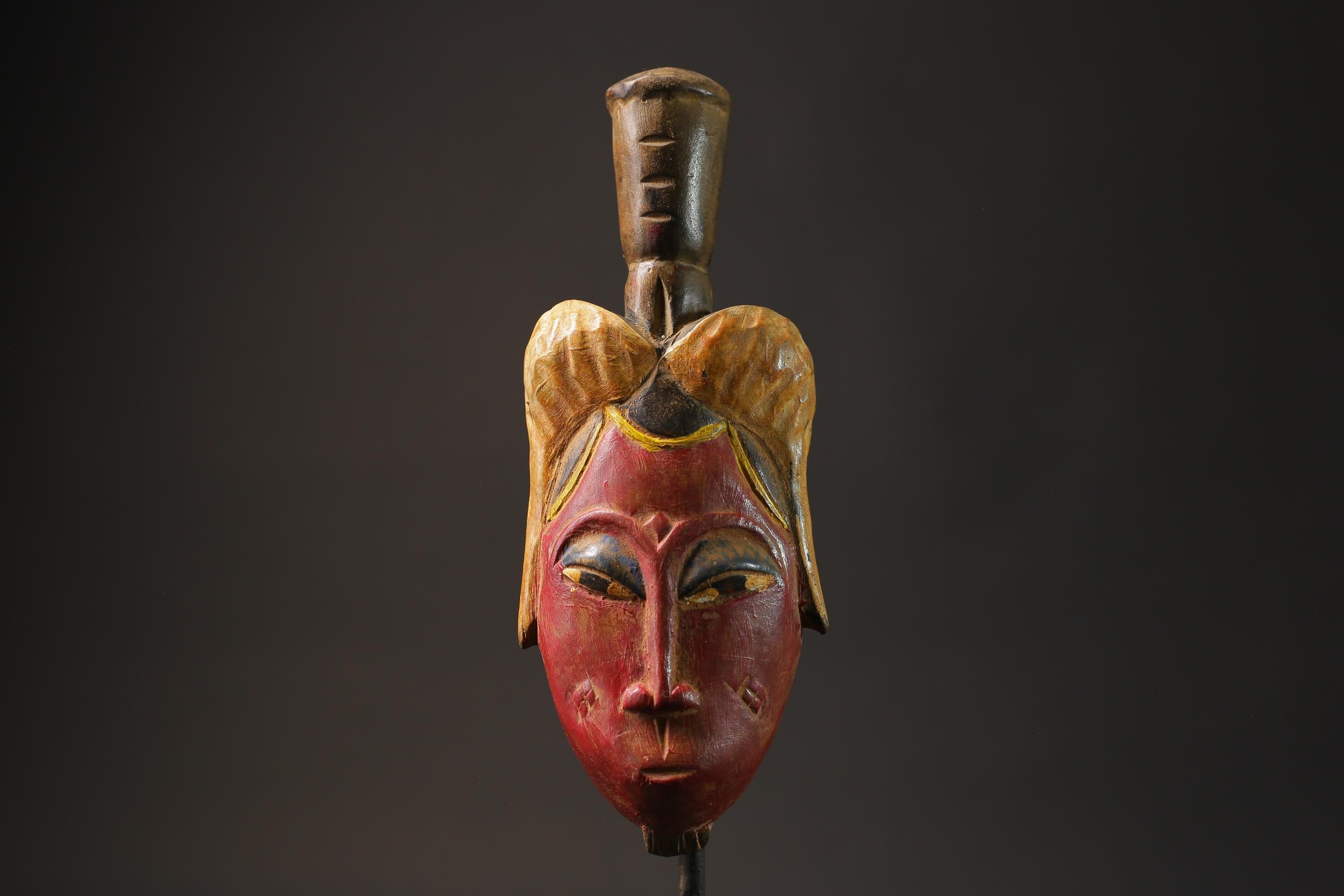 African mask antiques tribal art Face Home Décor Guro Mask African Art Masks for wall-8640