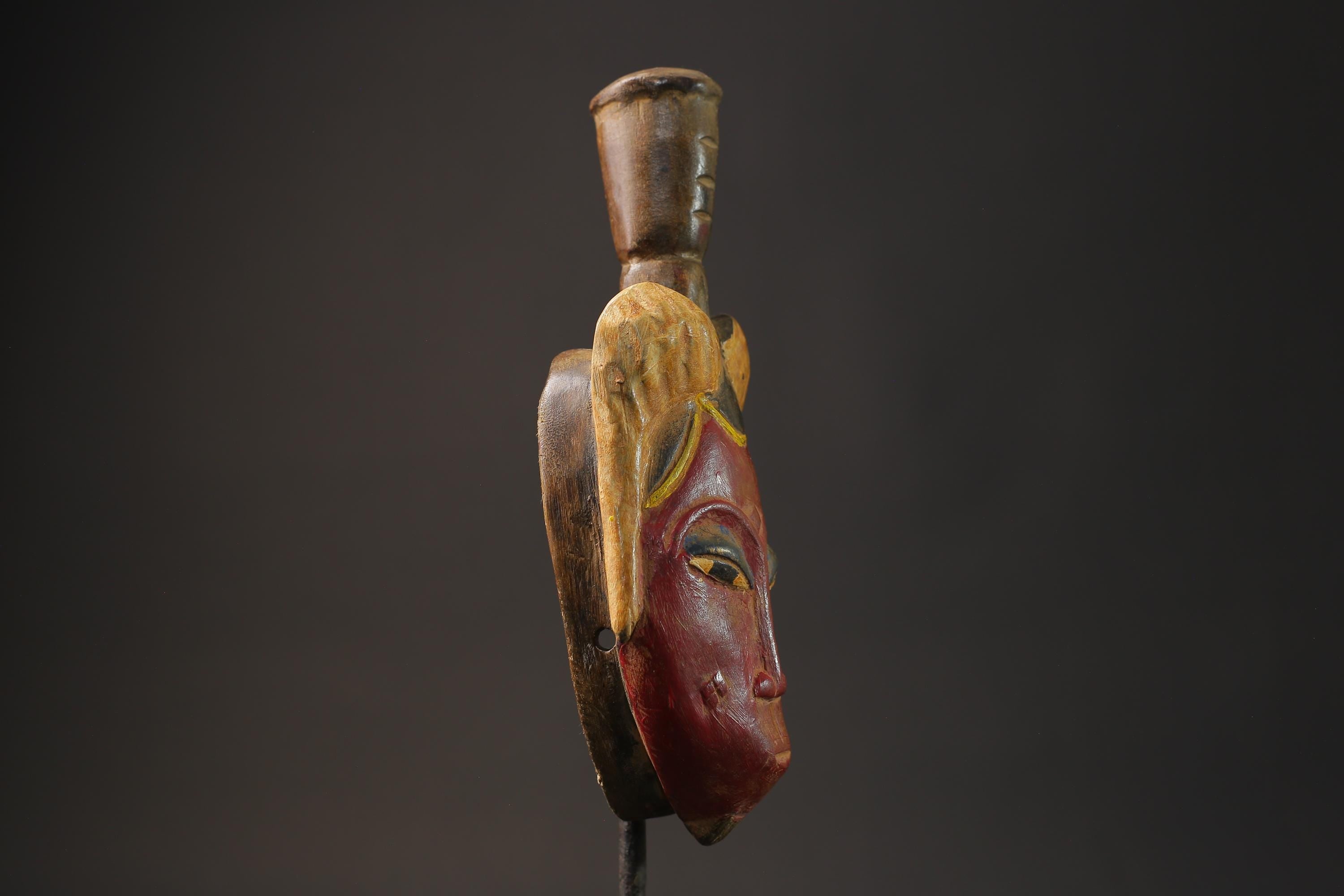 African mask antiques tribal art Face Home Décor Guro Mask African Art Masks for wall-8640