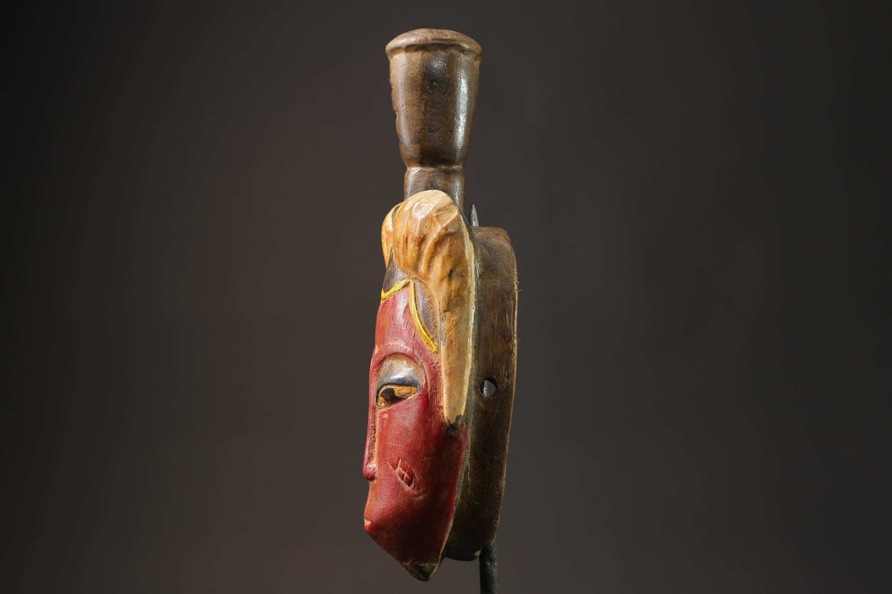 African mask antiques tribal art Face Home Décor Guro Mask African Art Masks for wall-8640