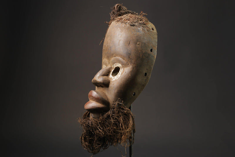 African wood mask antiques Dan Mask African Tribal Face Mask Dan Masks for wall-7140