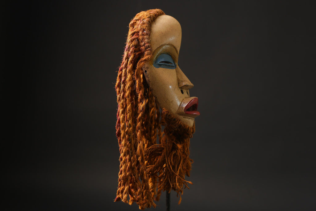 African Mask Traditional African wooden mask from the Dan Home Décor Masks for wall-G2498