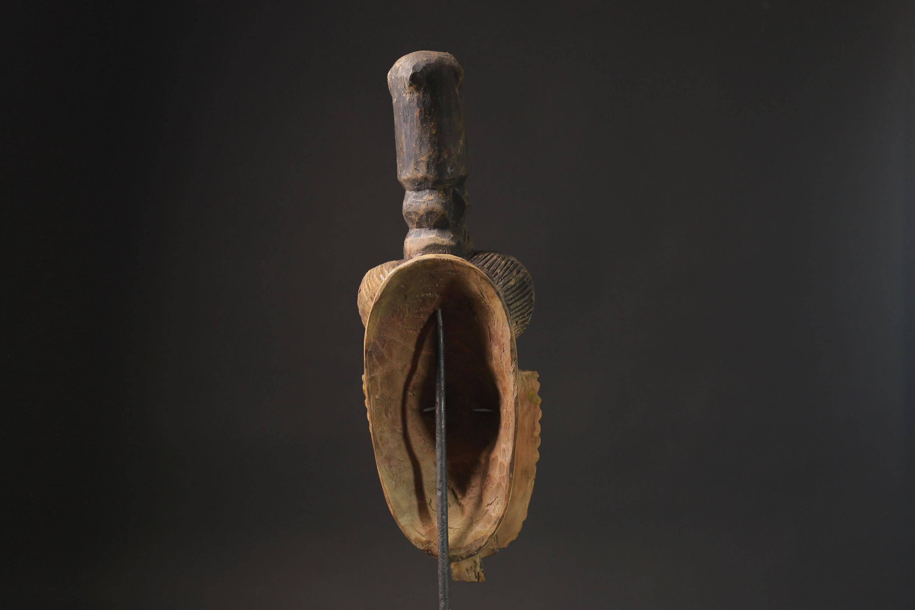 African Tribal Wood masks  Baule Antique Wall Hanging Antiques Primitive Masks for wall-9954