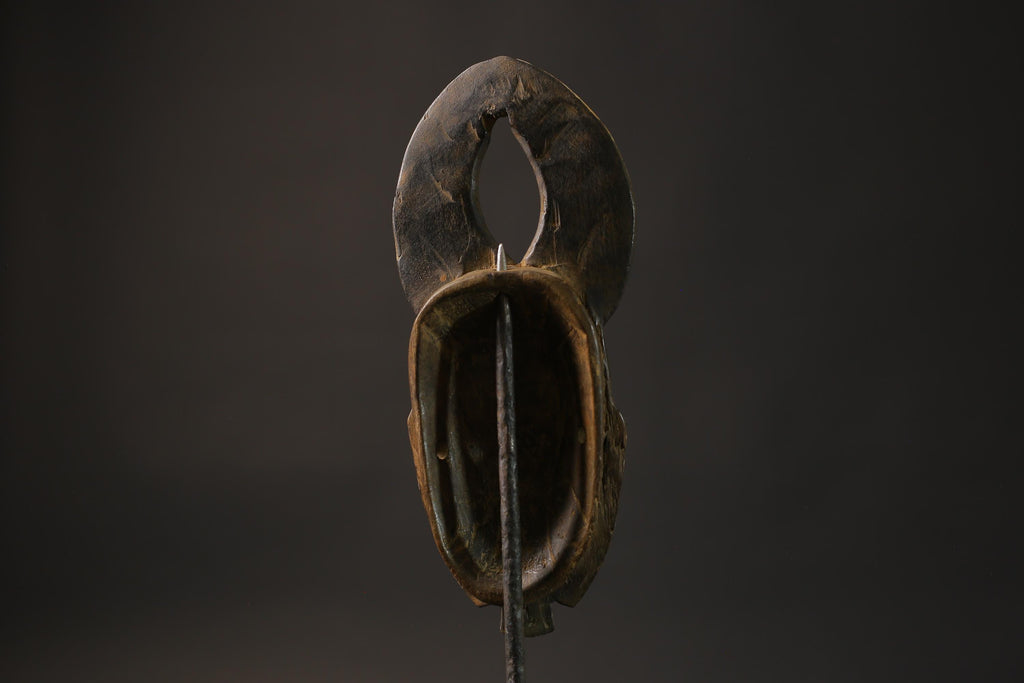 African wood mask antiques  African wall face intage Wall Hanging guro Masks for wall-8651