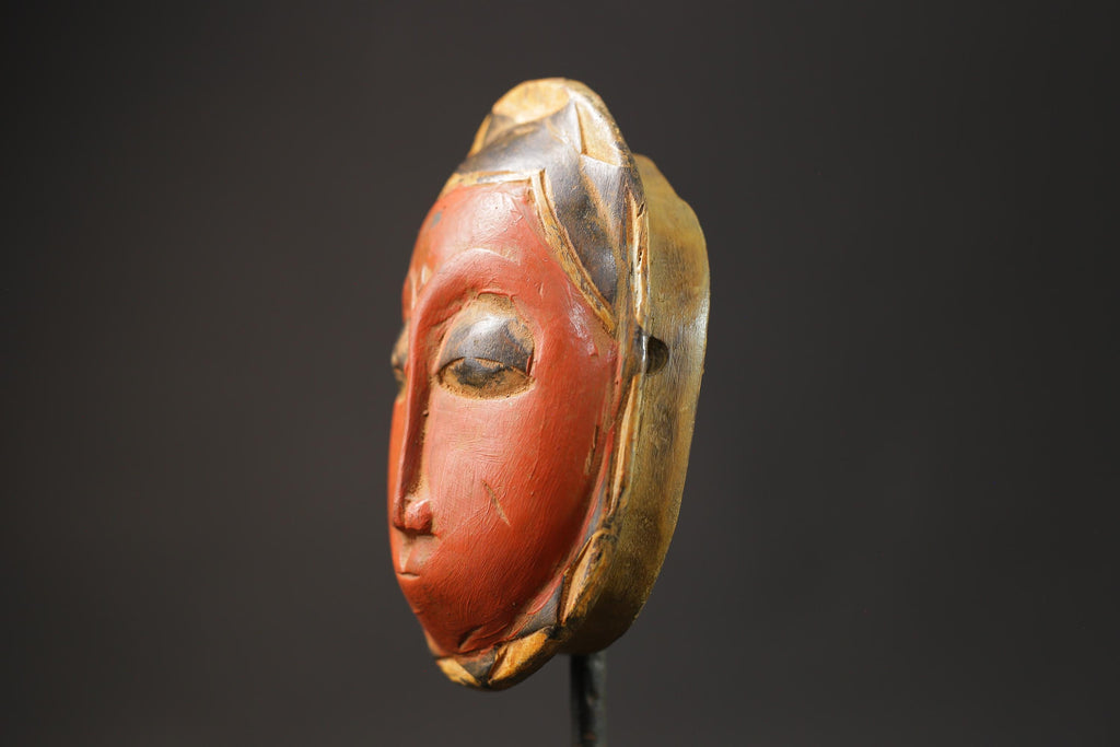 African wood mask antiques Represent Spectacular Hand Wooden Guro Masks for wall-8661