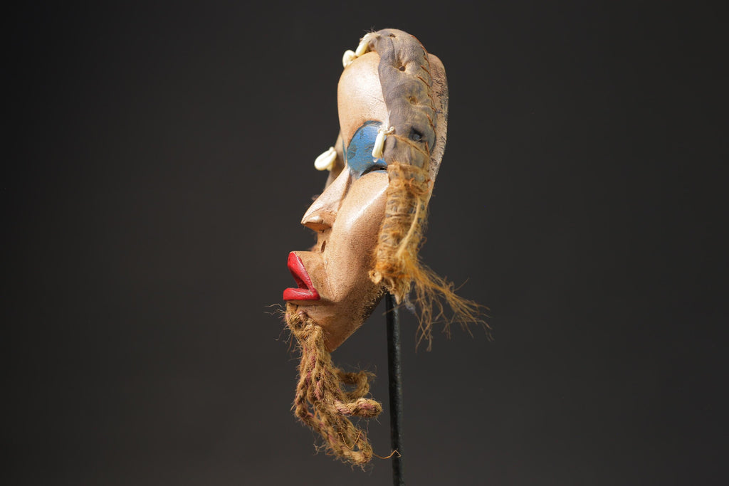 African mask wood carving mask African tribal mask vintage Tribal Dan Masks for wall-G2519