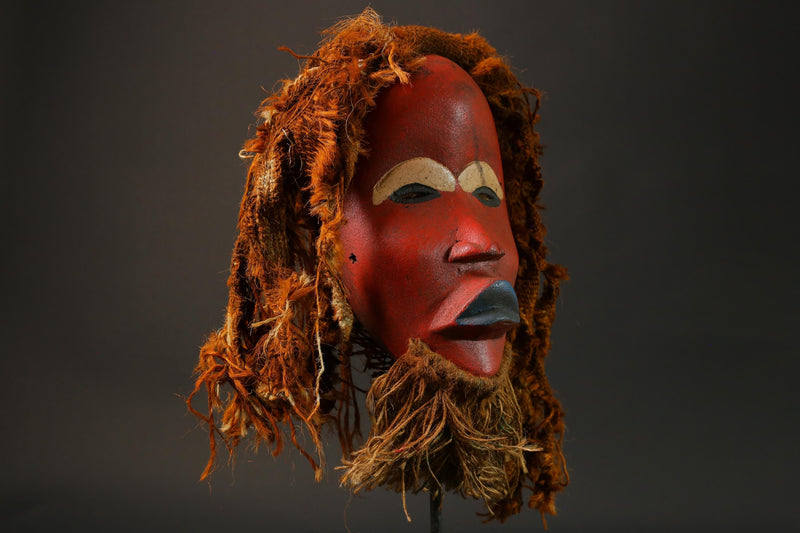 African wood mask antiques Wooden Tribal Dan Kran also Dan Ngere or Dan  Masks for wall-G2764