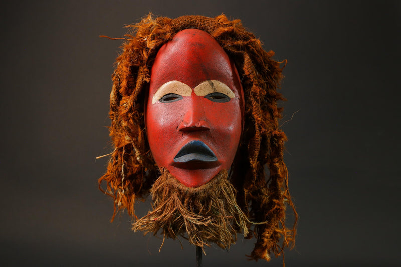 African wood mask antiques Wooden Tribal Dan Kran also Dan Ngere or Dan  Masks for wall-G2764