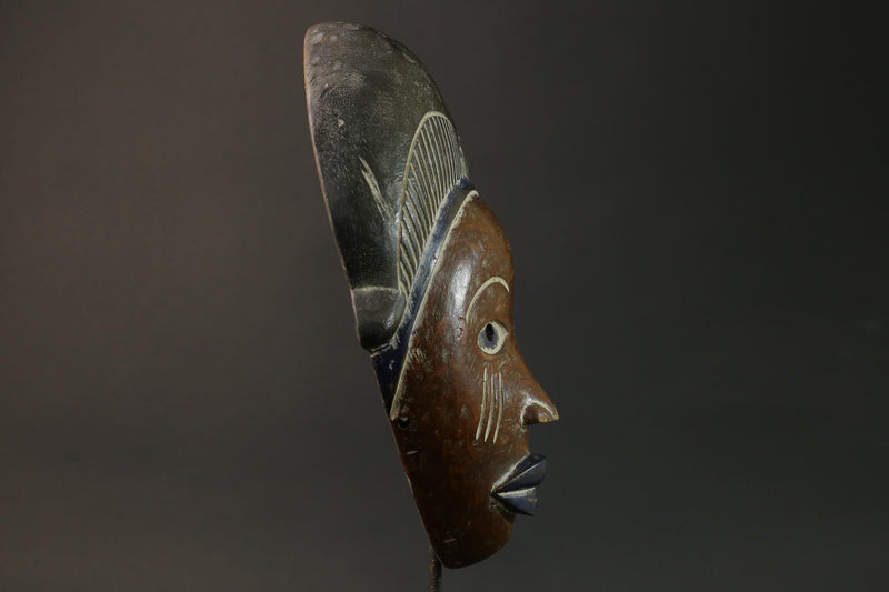 African Mask Wall Art Old Puno Mask Society Gabon Mask wall mask-G2771