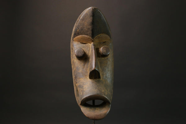 African wood mask antiques Home Décor Hand Vintage Dan Kran Kaogle Mask-8880