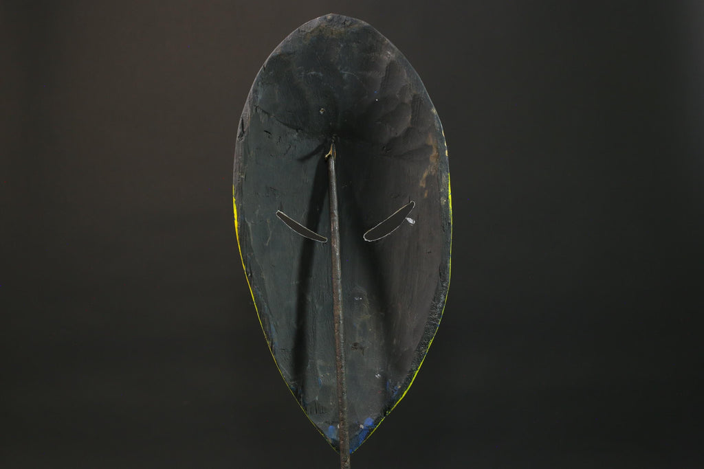 African wood mask antiques Ghana Carved Wood Mask Tribal Mask Handmade Masks for wall-7481