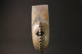 African Tribal Face Mask Wood Hand Carved Wall Hanging Art Plank Mask Luruy-3997