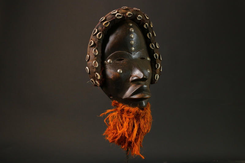 African wood mask antiques tribal mask Dan Passport Masks for wall-G2774