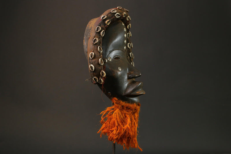 African wood mask antiques tribal mask Dan Passport Masks for wall-G2774