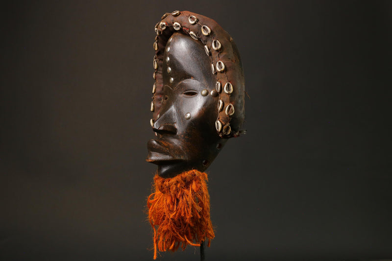 African wood mask antiques tribal mask Dan Passport Masks for wall-G2774