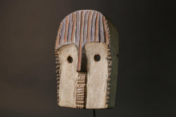 African Tribal Face Mask Authentic traditional Muminia mask in Lega art masks for wall-G2779