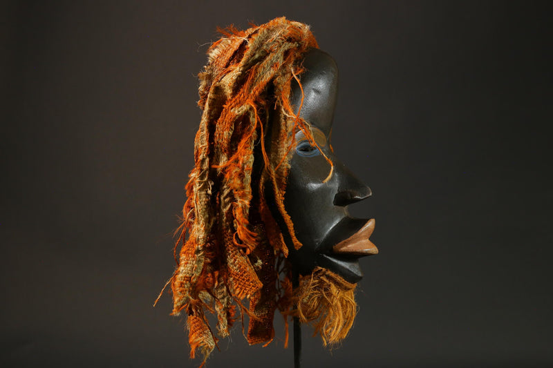 African Dan Zapkei Home Décor mask Dan Mask tribal masks for wall-G2781